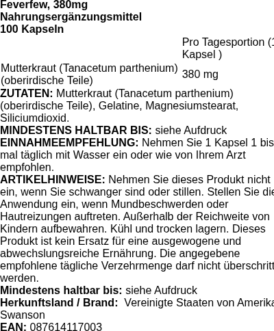 Produktetikett