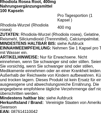 Produktetikett