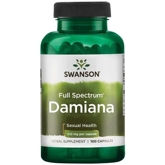 Damiana, 510mg - 100 caps () - VitaeSupps