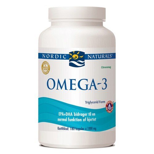 (Danish Label) Omega - 3 Fiskeolie, 690mg Lemon - 180 softgels - VitaeSupps
