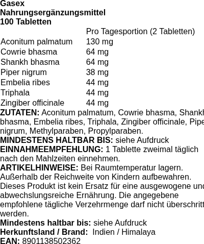 Produktetikett