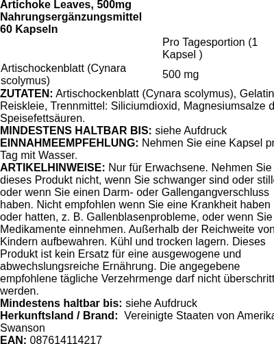 Produktetikett