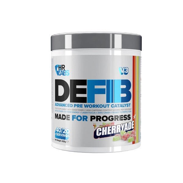 Defib V3 - Advanced Pre Workout Catalyst, Cherryade - 420 grams - VitaeSupps