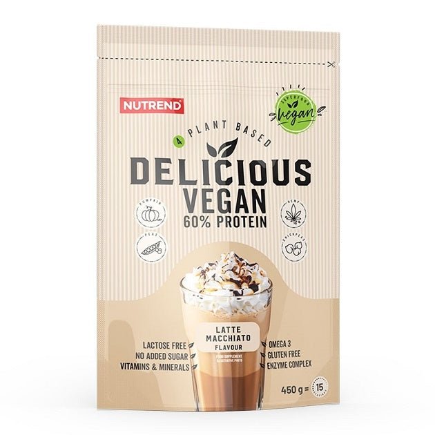 Delicious Vegan, Latte Macchiato - 450 grams - VitaeSupps