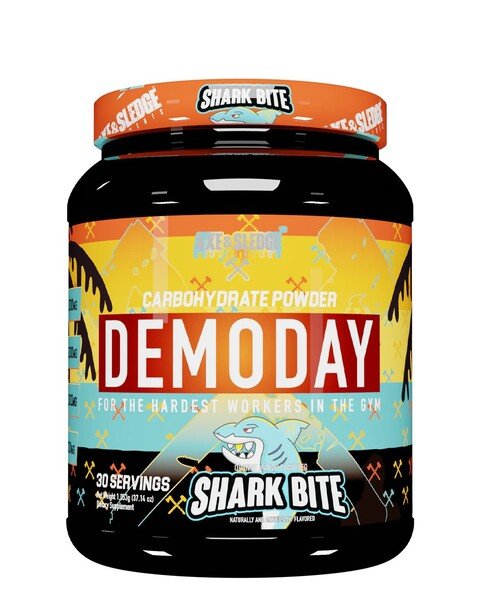 Demoday Carbohydrate Powder, Shark Bite - 1053 grams - VitaeSupps