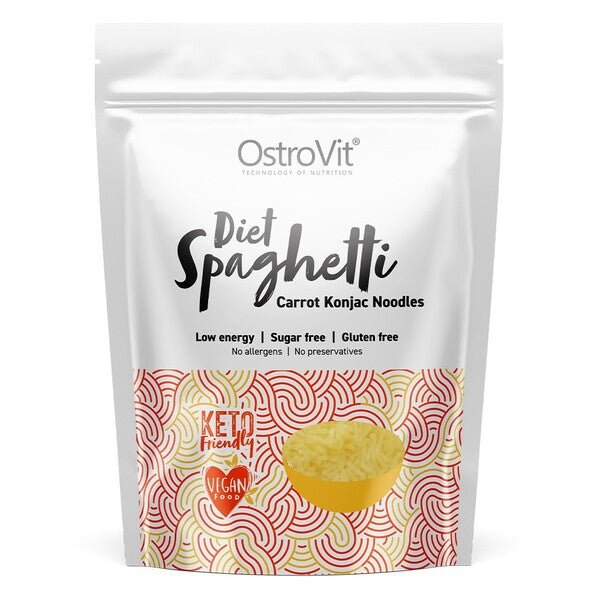Diet Spaghetti Carrot Konjac Noodles - 400 grams - VitaeSupps