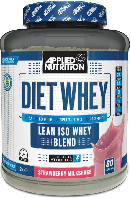 Diet Whey, Strawberry - 2000 grams - VitaeSupps