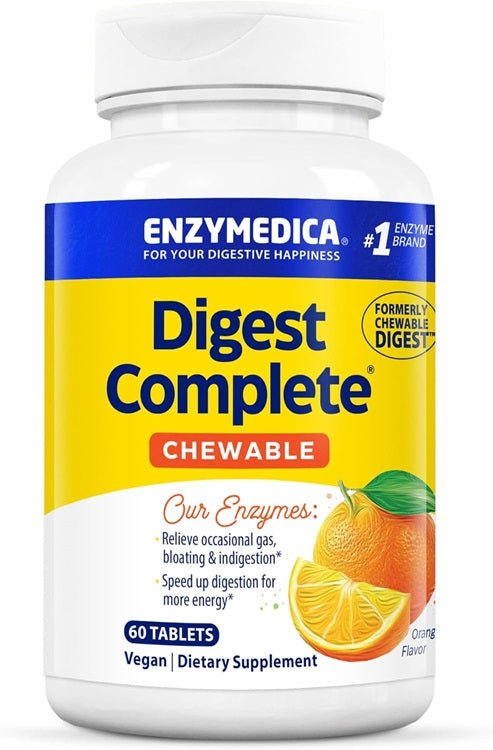 Digest Complete Chewable, Orange - 60 tablets - VitaeSupps
