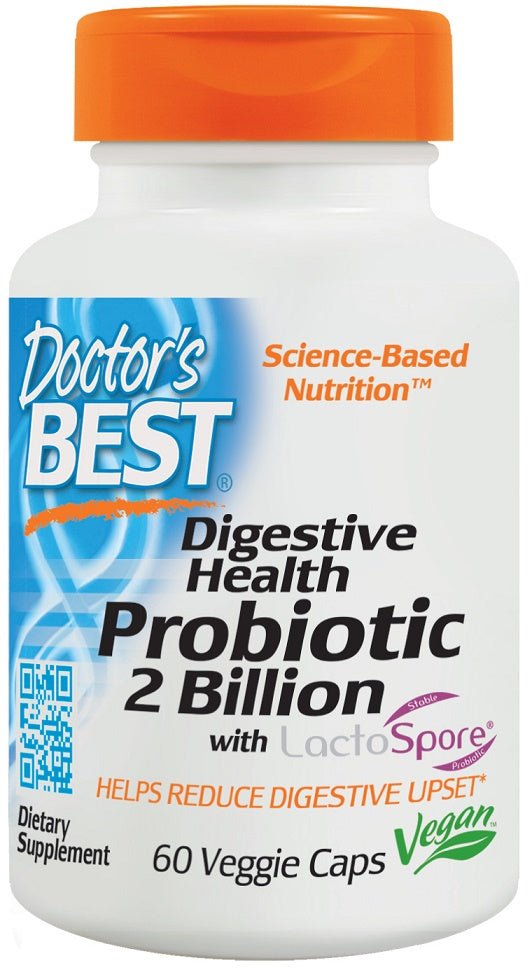 Digestive Health Probiotic 2 Billion with LactoSpore - 60 vcaps - VitaeSupps
