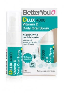 DLux 4000 Daily Vitamin D Oral Spray, Natural Peppermint - 15 ml. - VitaeSupps