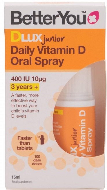 DLux Junior Daily Vitamin D Oral Spray - 15 ml. - VitaeSupps