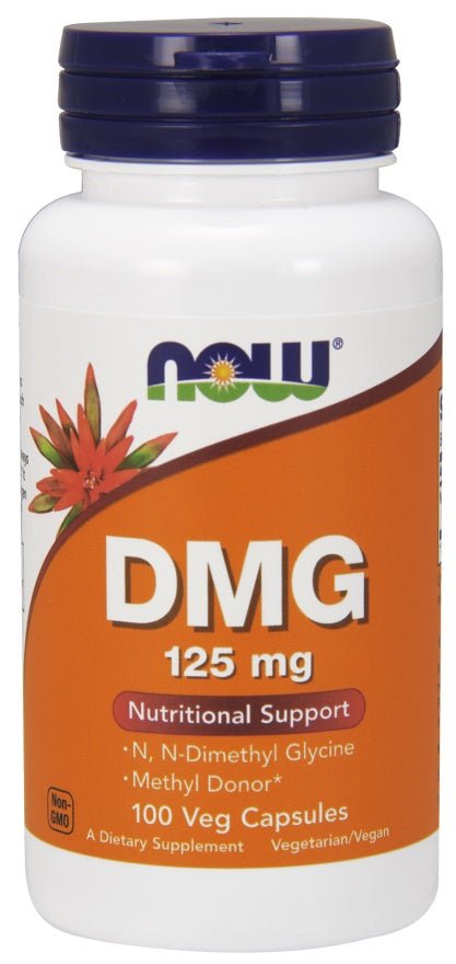 DMG (Dimethylglycine), 125mg - 100 vcaps - VitaeSupps