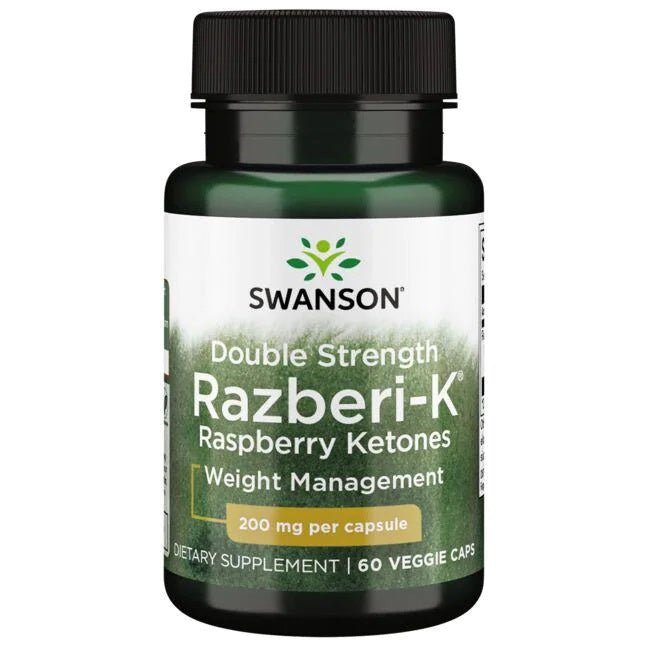 Double Strength Razberi - K, 200mg - 60 vcaps - VitaeSupps