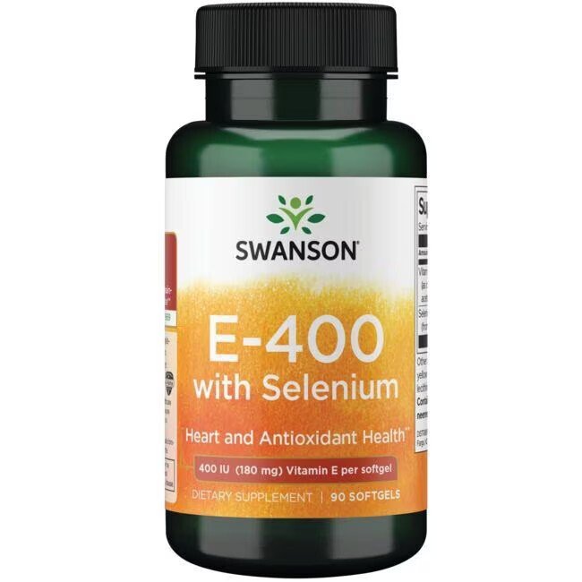 E with Selenium, 400IU - 90 softgels - VitaeSupps