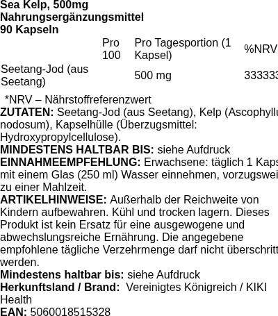 Produktetikett