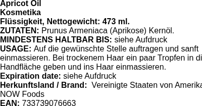 Produktetikett