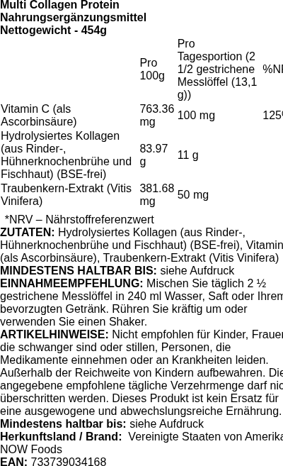 Produktetikett