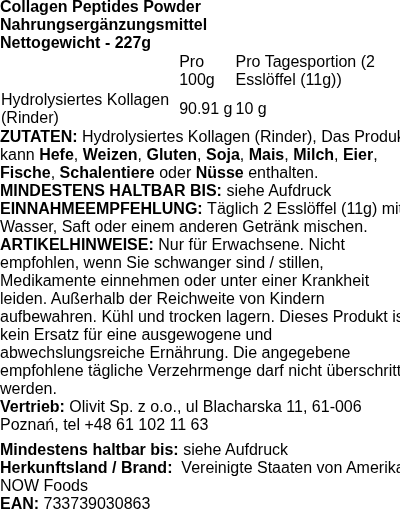 Produktetikett