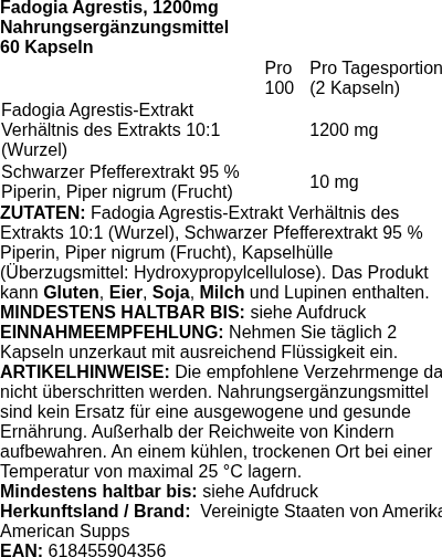 Produktetikett