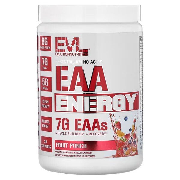 EAA Energy, Fruit Punch - 357 grams - VitaeSupps