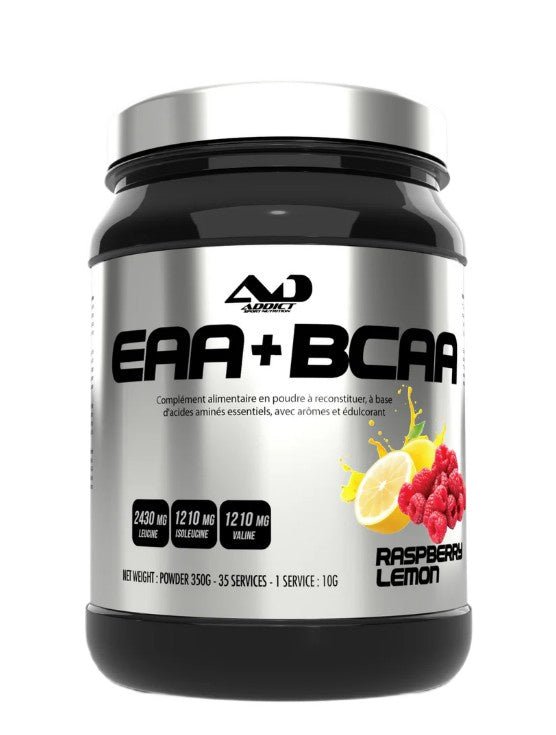 EAA+BCAA, Raspberry Lemon - 350 grams - VitaeSupps