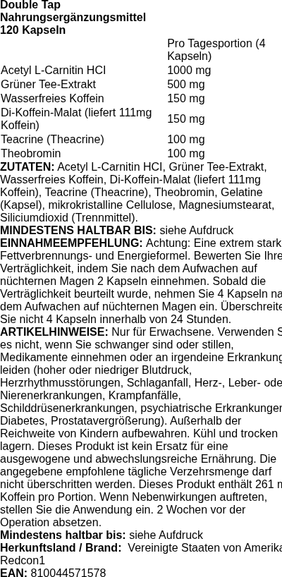 Produktetikett