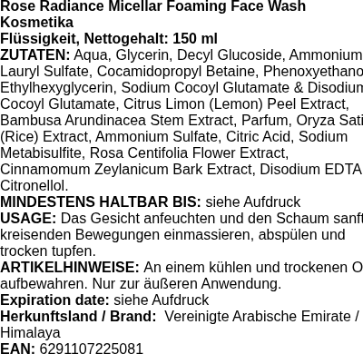 Produktetikett