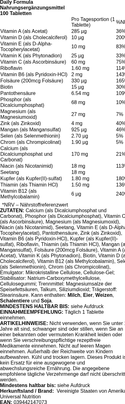 Produktetikett