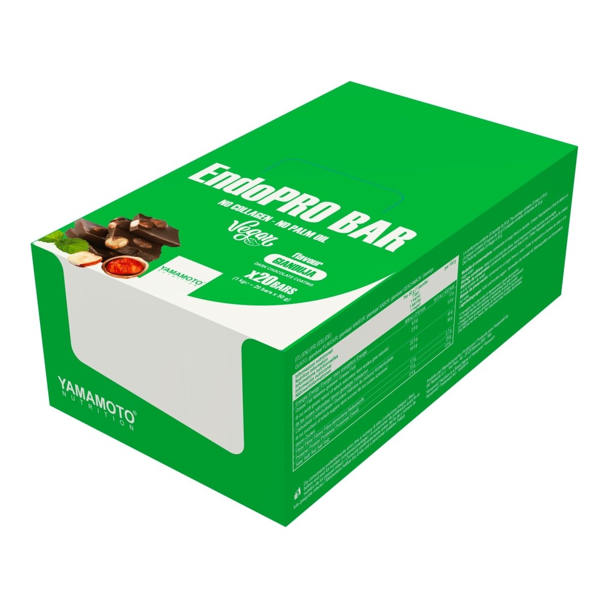 EndoPRO Bar, Gianduja - 20 x 50g - VitaeSupps