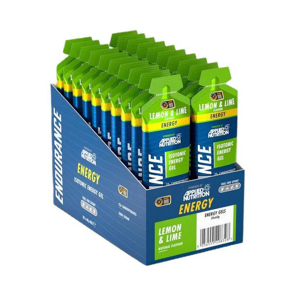 Endurance Energy Isotonic Energy Gel, Lemon & Lime - 20 x 60g - VitaeSupps