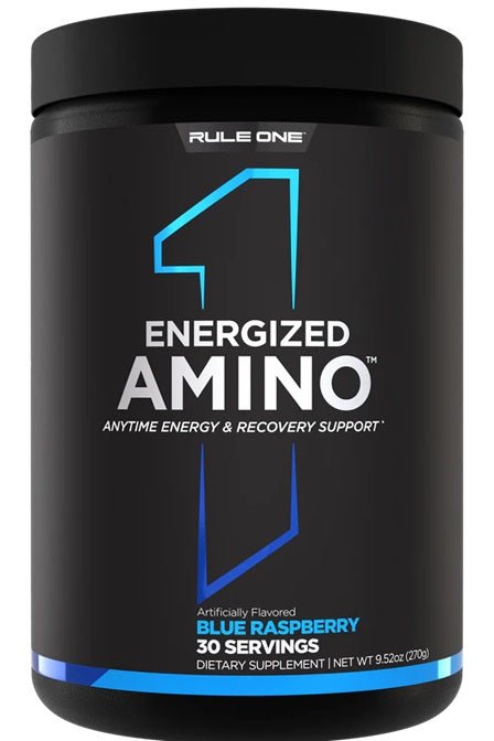 Energized Amino, Blue Raspberry - 270 grams - VitaeSupps