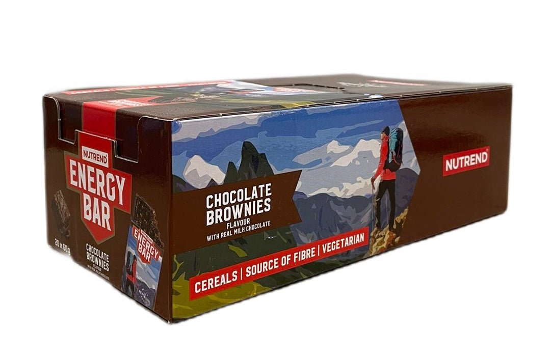 Energy Bar, Chocolate Brownies - 20 x 60g - VitaeSupps