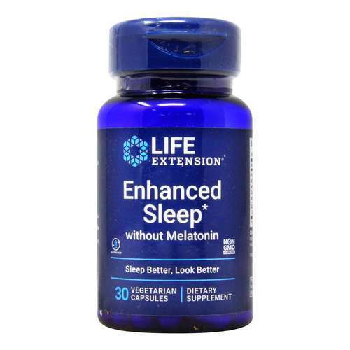 Enhanced Sleep without Melatonin - 30 vcaps - VitaeSupps