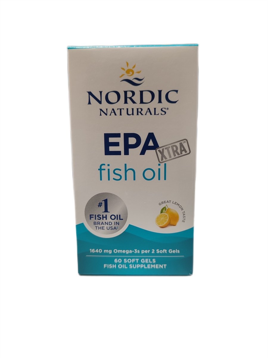 EPA Xtra, 1640mg Lemon - 60 softgels - VitaeSupps