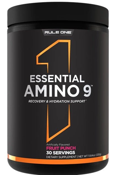 Essential Amino 9, Fruit Punch (EAN 196671009647) - 330 grams - VitaeSupps