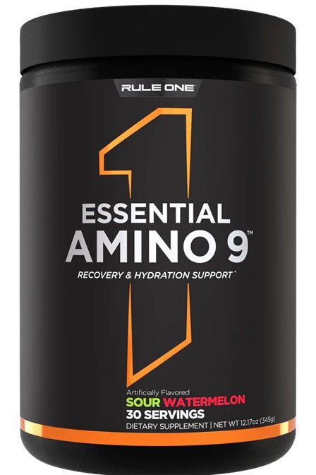Essential Amino 9, Sour Watermelon (EAN 196671009654) - 345 grams - VitaeSupps