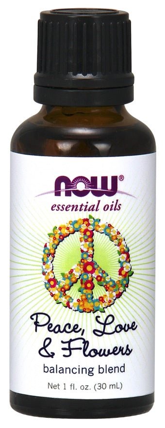Essential Oil, Peace Love & Flowers Oil Blend - 30 ml. - VitaeSupps