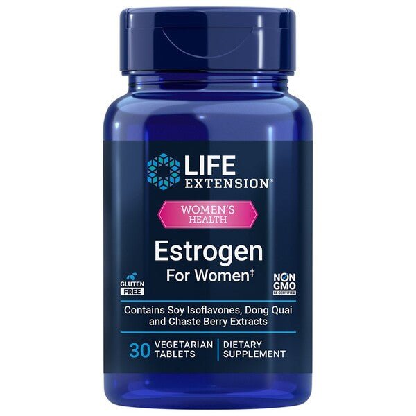 Estrogen For Women - 30 vegetarian tabs - VitaeSupps