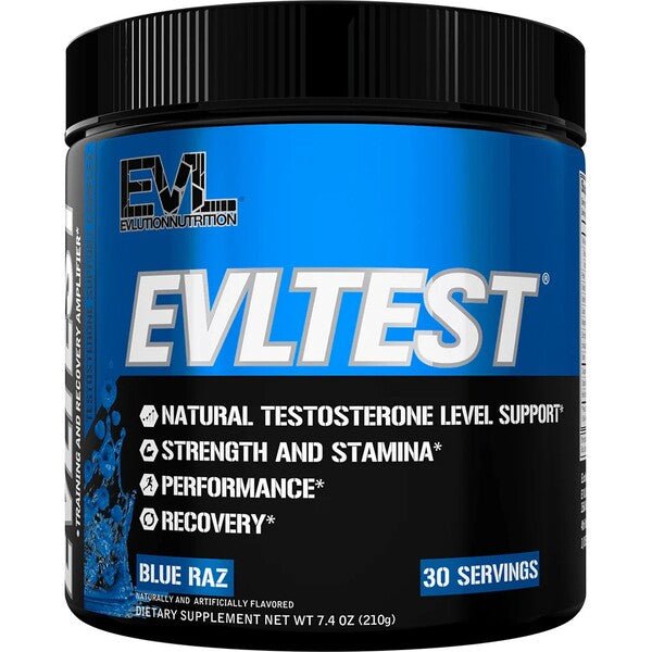 EVL Test, Blue Raz - 210 grams - VitaeSupps