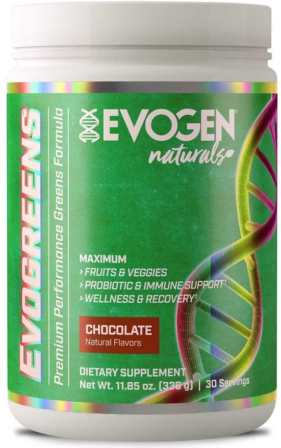 Evogreens Naturals, Chocolate - 336 grams - VitaeSupps
