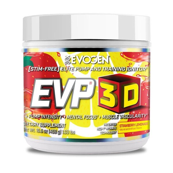 EVP 3D, Strawberry Lemonade - 468 grams - VitaeSupps