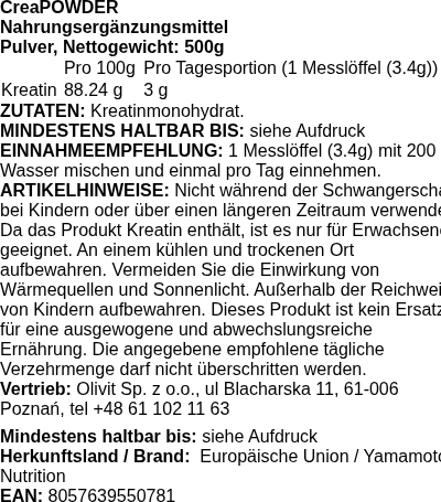 Produktetikett