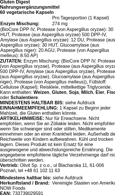 Produktetikett