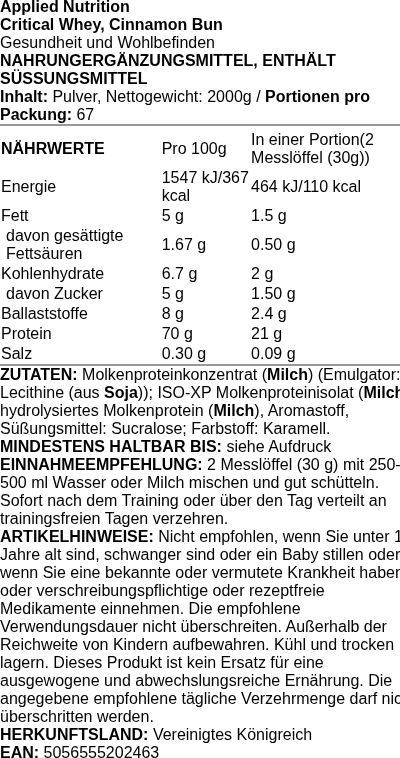 Produktetikett
