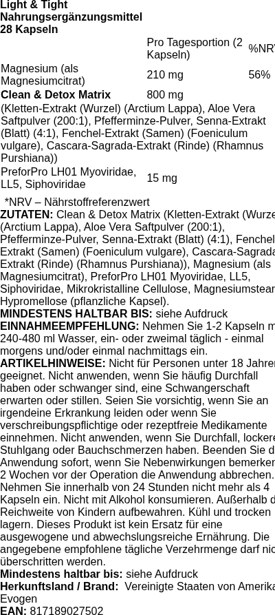 Produktetikett