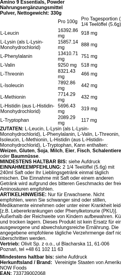 Produktetikett