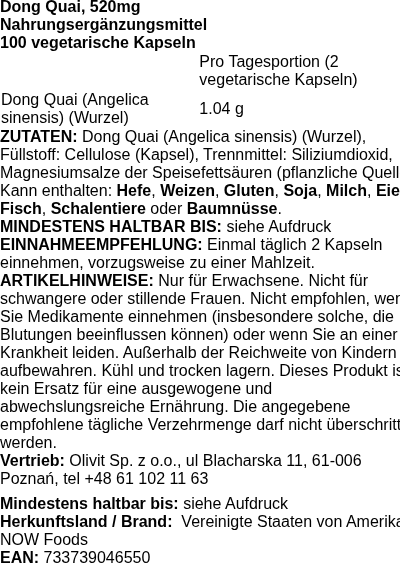 Produktetikett