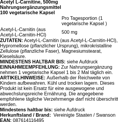 Produktetikett