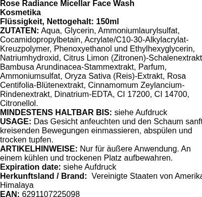Produktetikett