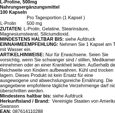 Produktetikett